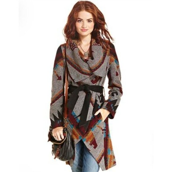 American Rag Sweaters - American Rag Southwestern Sweater XL Oversized Wool Blend Aztec Gorpcore Long